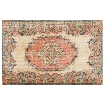 

Handmade Natural Vintage Turkish Area Rug 167x260 Cm-5'6''X8'6''