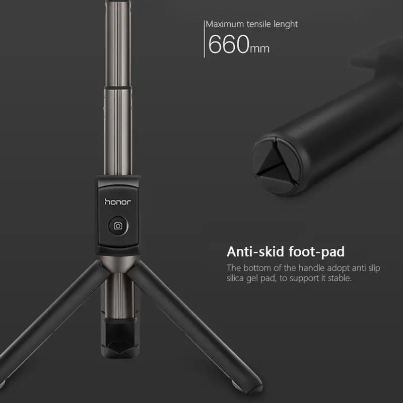 huawei Honor AF15 Bluetooth селфи палка штатив портативный раздвижной монопод селфи палка для мобильного телефона