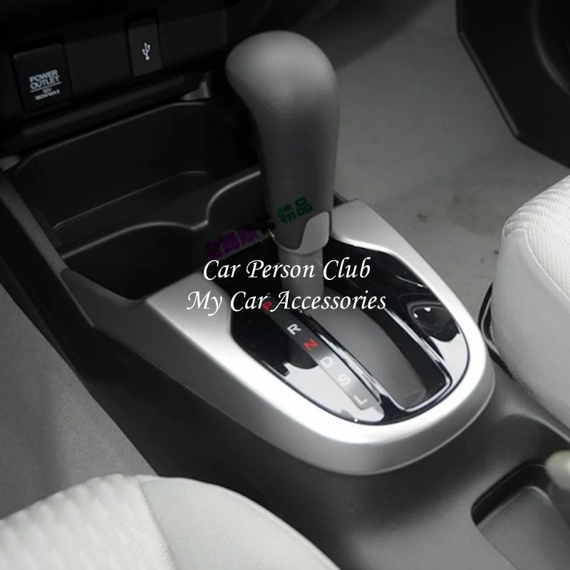 Для Honda FIT панель переключения передачи коробка регулировочная ручка рамка Панель отделка салона АБС автомобиля Средства для укладки волос