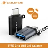 CABLEIME Type C OTG Adapter USB3.0 A Female to Type-C Adapter Charging & Sync Converter for Mobile Phones Laptops Tablets C011 ► Photo 1/6
