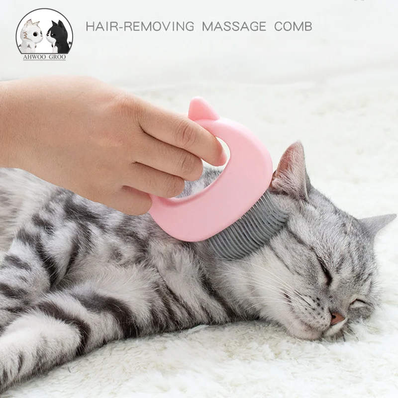 Pet Fur Stripping Carding Comb Cat Dog Easy Comb Pet Dog Massage Brush