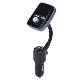 

FM Transmitter FM Modulator Quick Charge 3.0 Charger Handsfree Car Kit MP3 Player Dual USB Fast Charger Car Accessories #PY10