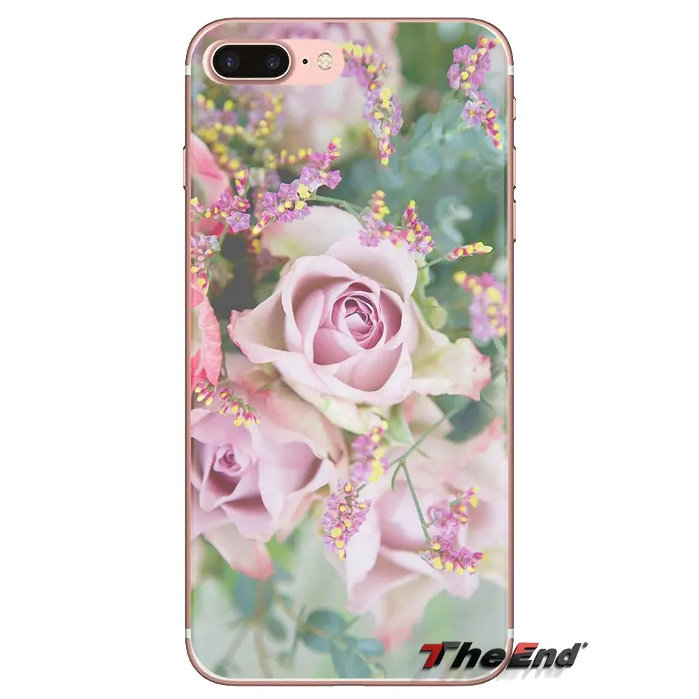 Cell Phone Case For Huawei Honor 7X V10 6C V9 6A Play 9 Mate 10 Pro Y7 Y5 P8 P10 Lite Plus GR5 2017 four seasons flowers Rainbow |