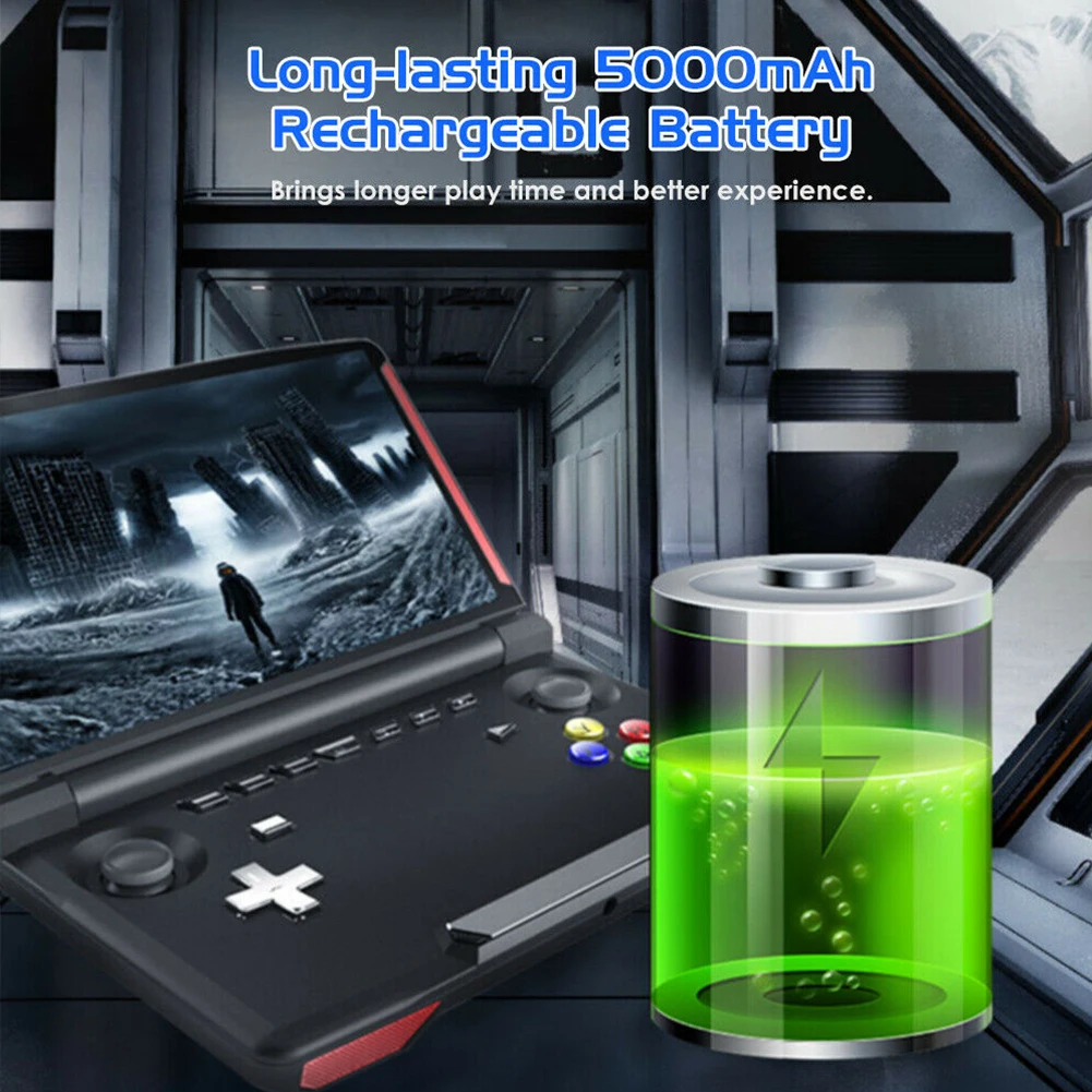 

5.5 Inch X18 Game Console Flip Type TF Card Quad Core For Android A53 USB Charging HDMI WIFI Handheld Dual Gamepad HD Output