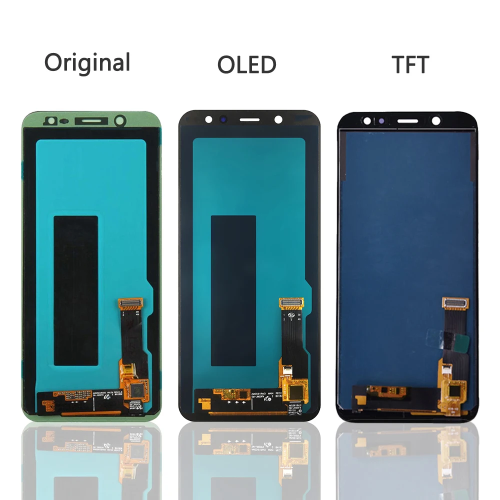 6,0 ''Супер AMOLED lcd для samsung Galaxy A6 дисплей A600F кодирующий преобразователь сенсорного экрана в сборе A6 Plus A6050 lcd A6050F дисплей