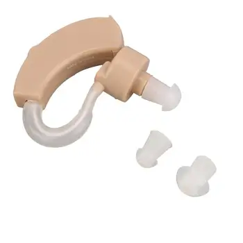 

Plastic Super Mini Adjustable Ear Sound Amplifier Volume Tone Listen Hearing Assistance Aid Kit Hook In Ear JZ-1088A Ear Care