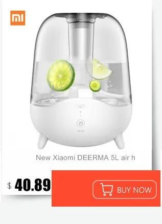 Youpin DEERMA DEM-F600, бытовой увлажнитель воздуха, очиститель воздуха, распылитель времени, Интеллектуальный сенсорный экран, регулируемый
