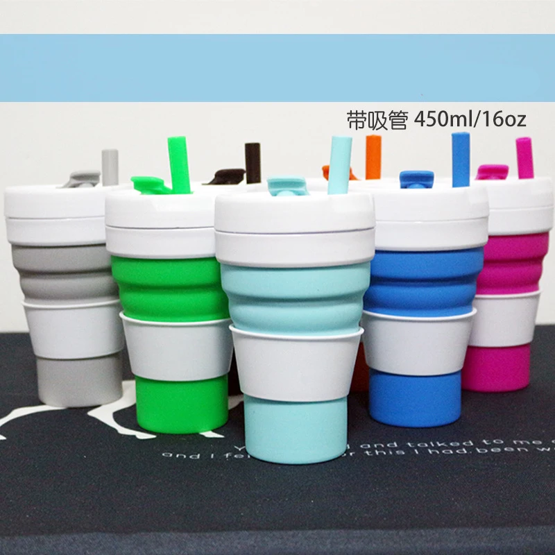 

Hydro Flask Botella De Agua Garrafa Drink Borraccia Drinkfles Hidro Plegable Sports Collapsible Botella Plegable Silicone Gym