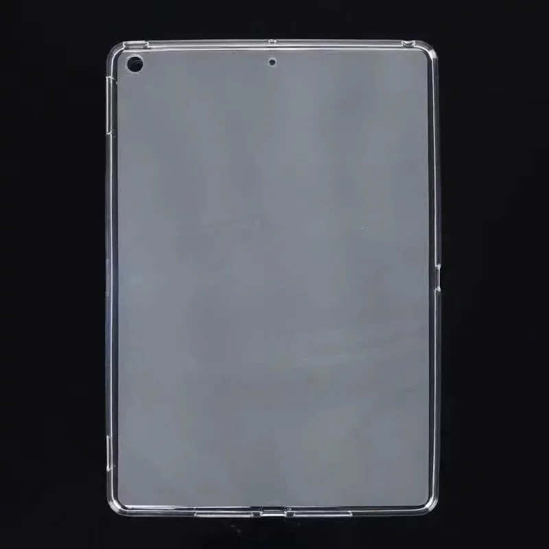 TPU-White Ультратонкий смарт-чехол для iPad 10,2, флип-чехол из искусственной кожи, чехол-подставка для iPad 10,2, чехол 7-го поколения, ударопрочный корпус+ стилус - Цвет: TPU-White