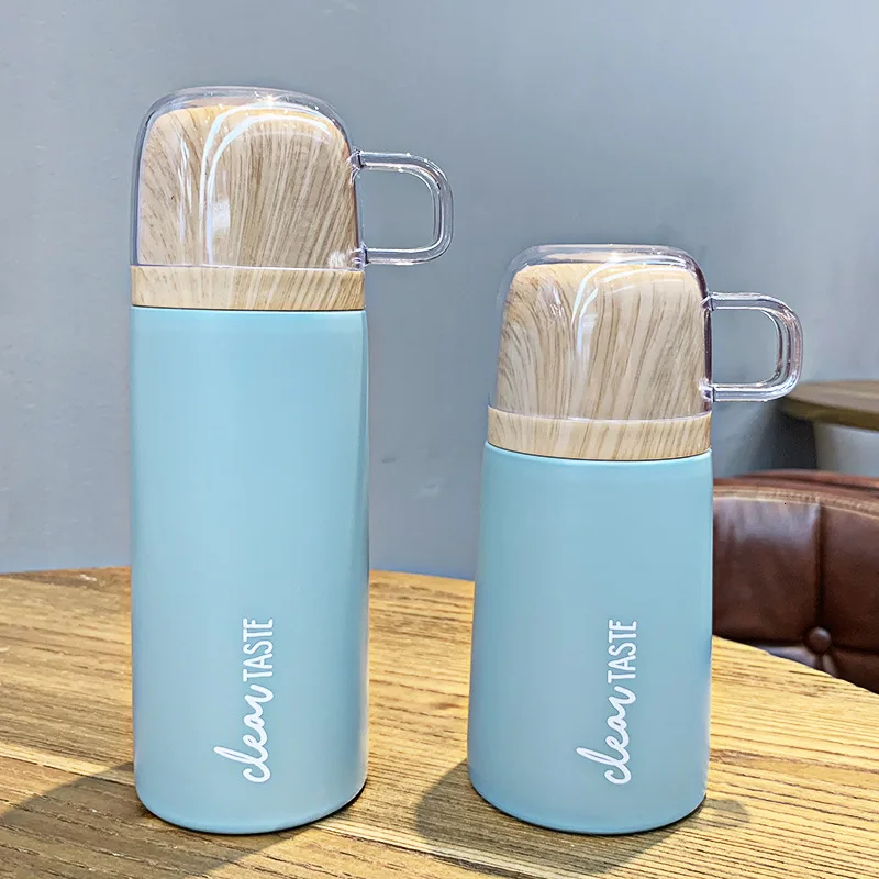 Оригинальность воды чашки крышка двойного назначения из нержавеющей стали