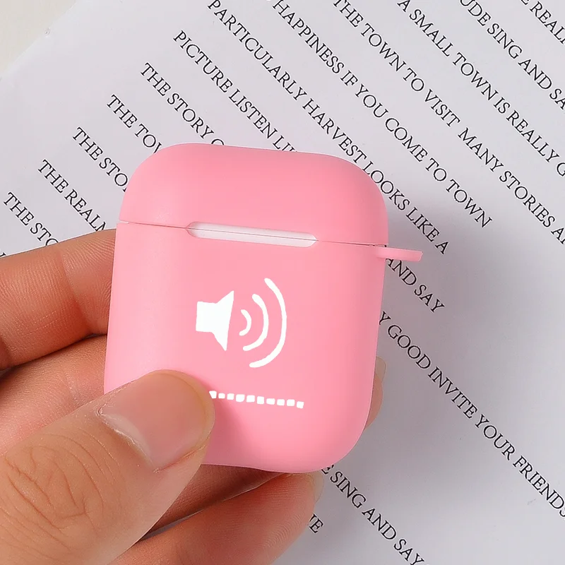 Bluetooth беспроводной Чехол для наушников, защитный чехол для Airpods NEW Victoria, ярко-розовый Жесткий ПК Аксессуары для Airpods, зарядная коробка