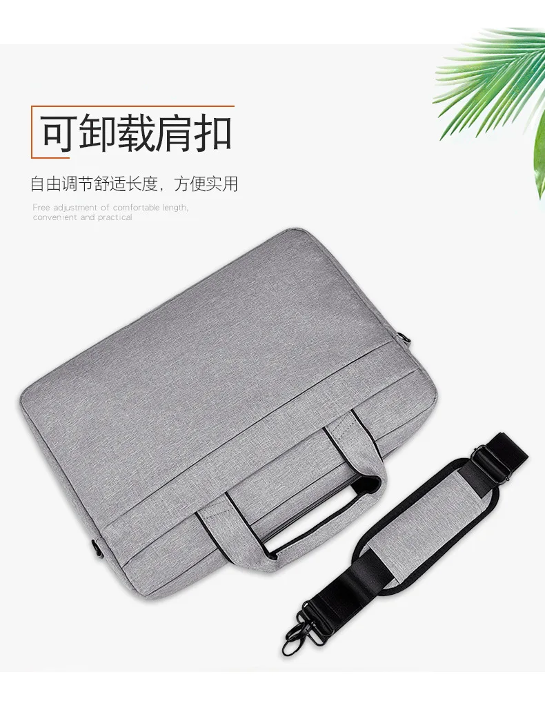 Ручная сумка для ноутбука сумка через плечо Apple macbook15,6-дюймовые мужские и женские huawei Pro настраиваемые, с логотипом