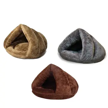 

Cat Litter Winter Warm Pet Kennel Dog Mat Thickening Sleeping Bag Yurt Nest Pet Living Supplies