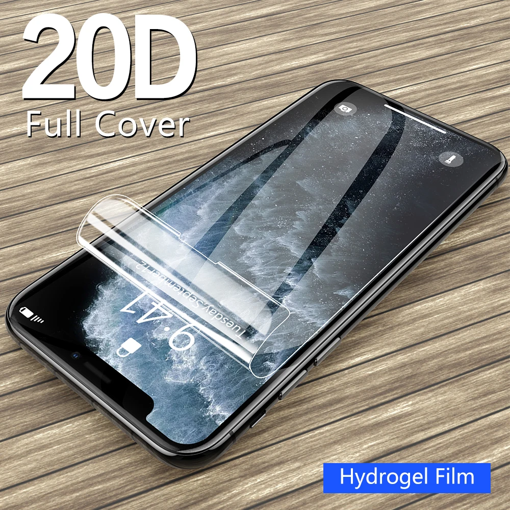 Защитная пленка CASEIER 20D для Samsung Galaxy S20 S10 S9 S8 S7 Edge Гидрогелевая на Plus S10E
