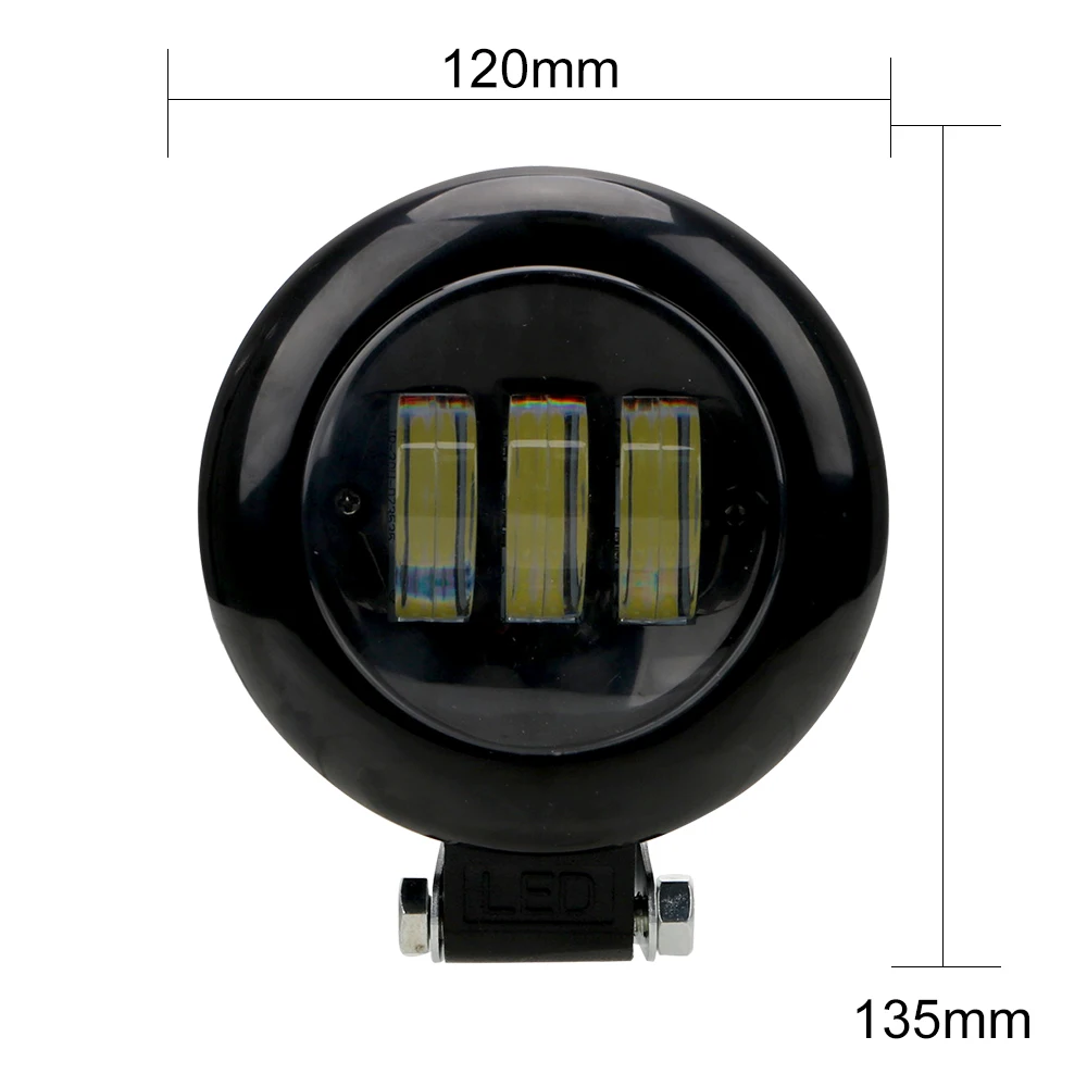 LEEPEE DC 9 V-36 V супер яркий 30 Вт круглый квадратный светодиодный рабочий светильник Мотоцикл головной светильник для автомобиля 4WD ATV SUV UTV б/у
