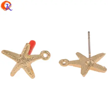 

Cordial Design 100Pcs 13*16MM Jewelry Accessories/Earrings Stud/Starfish Shape/DIY Earrings Making/Hand Made/Earring Findings