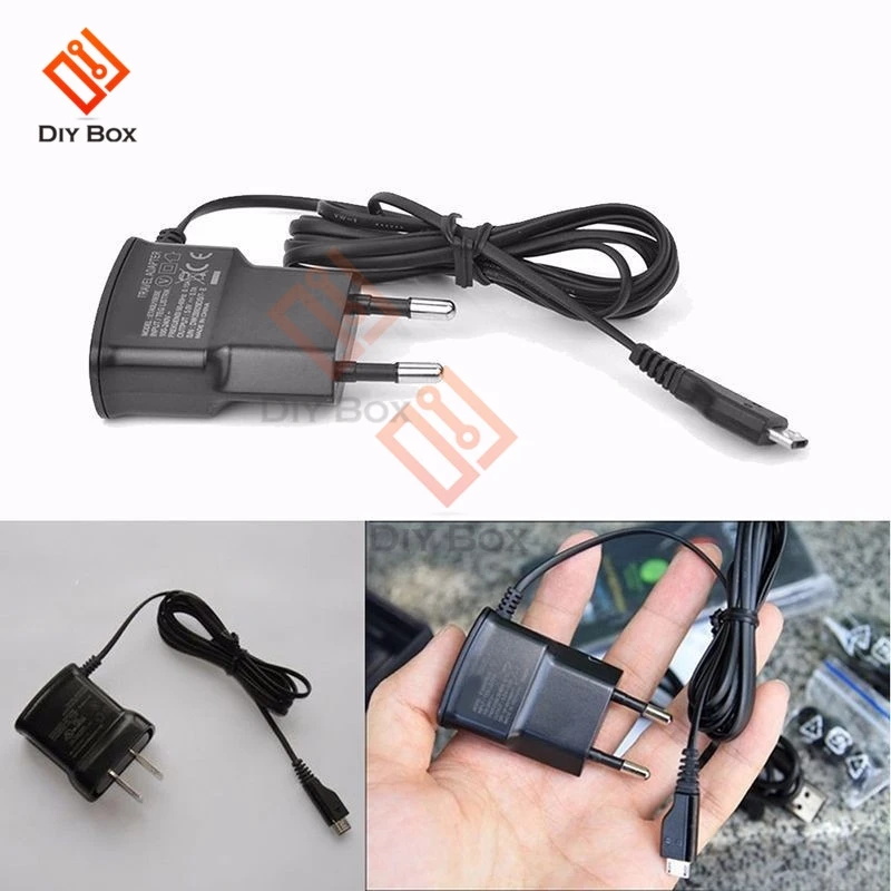 Штепсельная Вилка европейского стандарта 5V Быстрая зарядка Micro USB зарядное устройство адаптер для samsung htc LG sony сотовых телефонов 70 см кабель