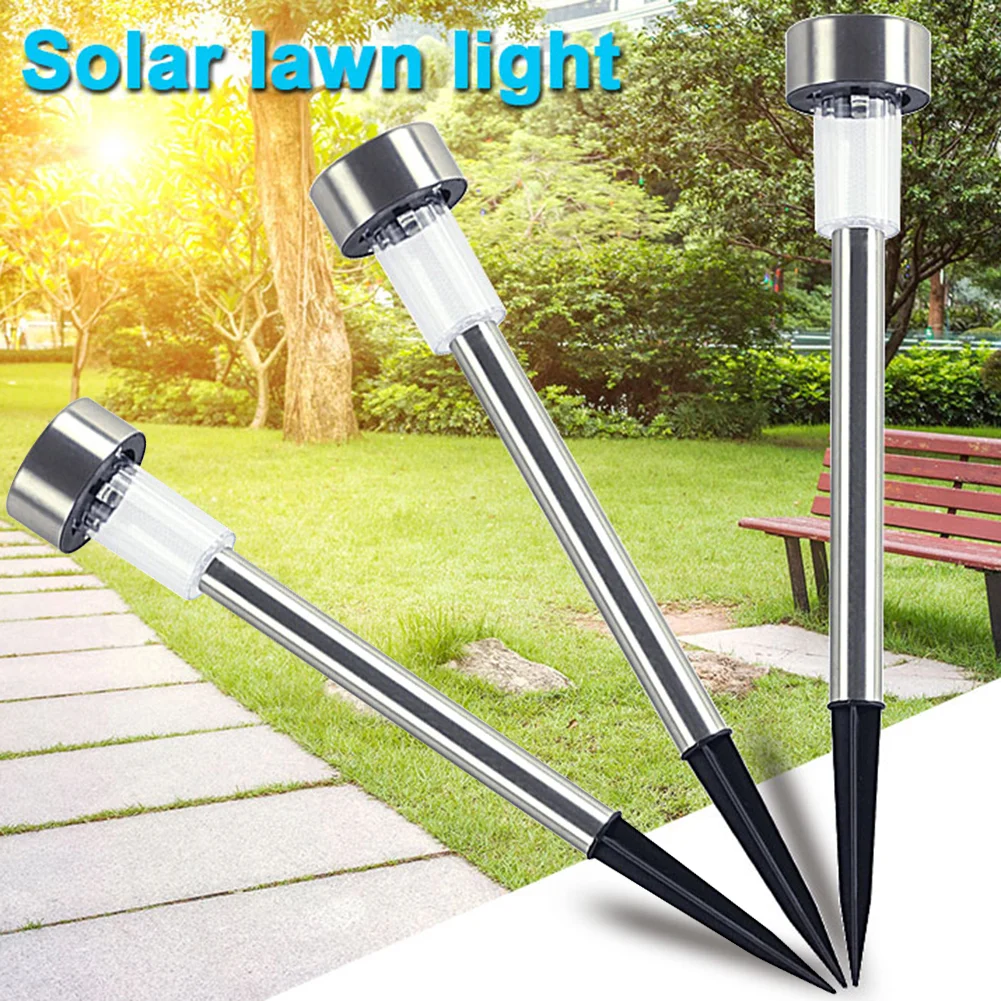 Outdoor Solar LED Light, Street Lamp, Decoração do jardim, lanterna, impermeável, luzes solares