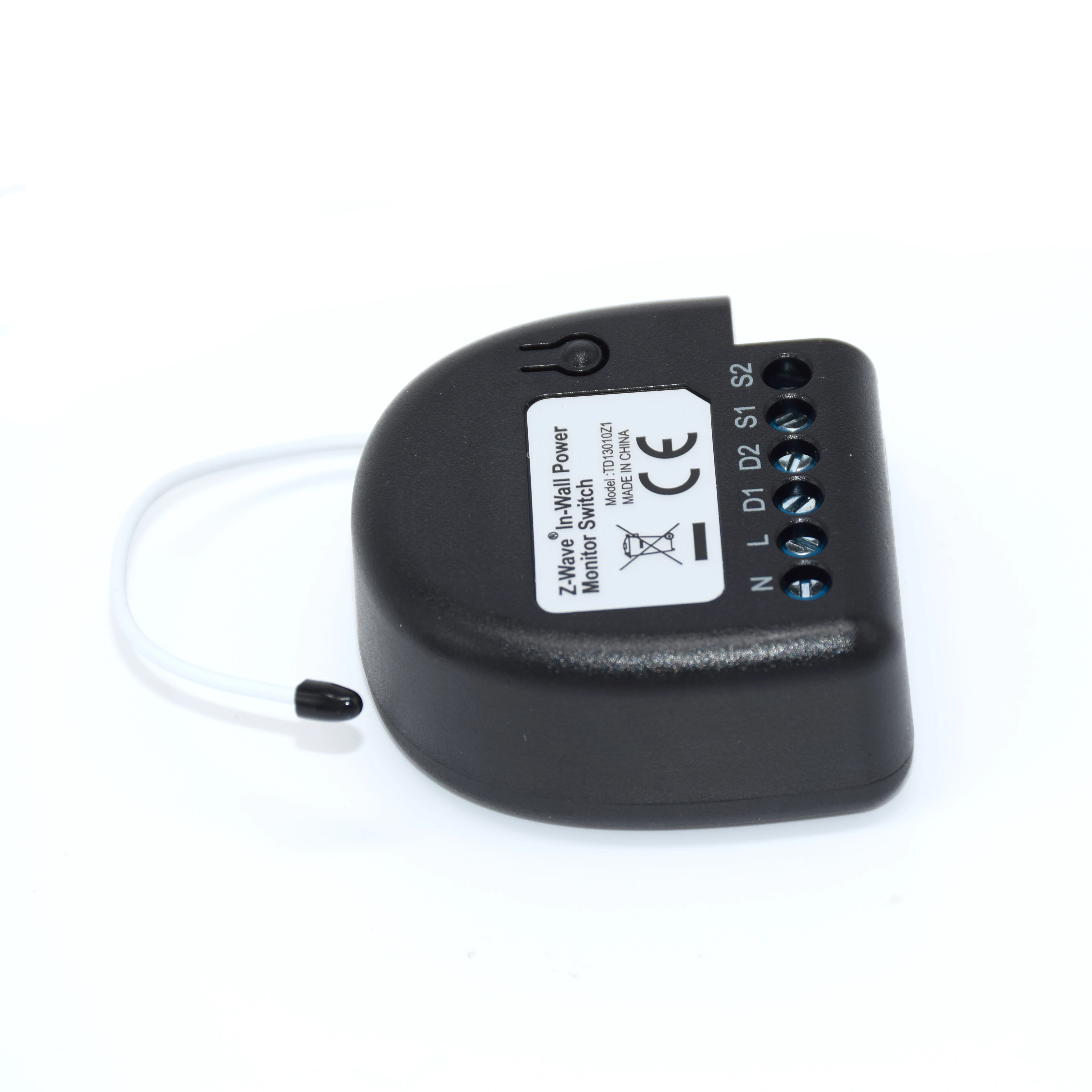 Z Wave plus вставной модуль с двойным релейным переключателем нулевым переходом