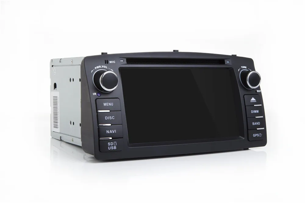 Автомобильный DVD плеер Android 9 0 2 Din 6 дюйма для BYD F3 Toyota Corolla E120 восемь ядер 4 Гб ОЗУ 64