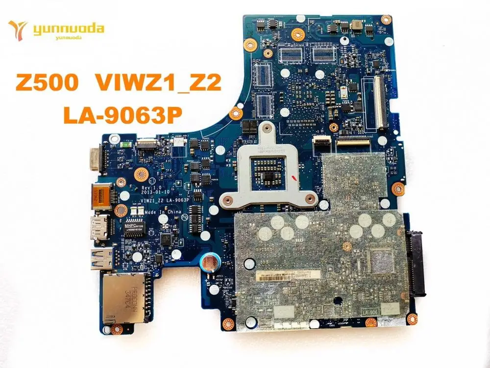 Оригинальная материнская плата для ноутбука lenovo Z500 VIWZ1_Z2 LA-9063P протестирована