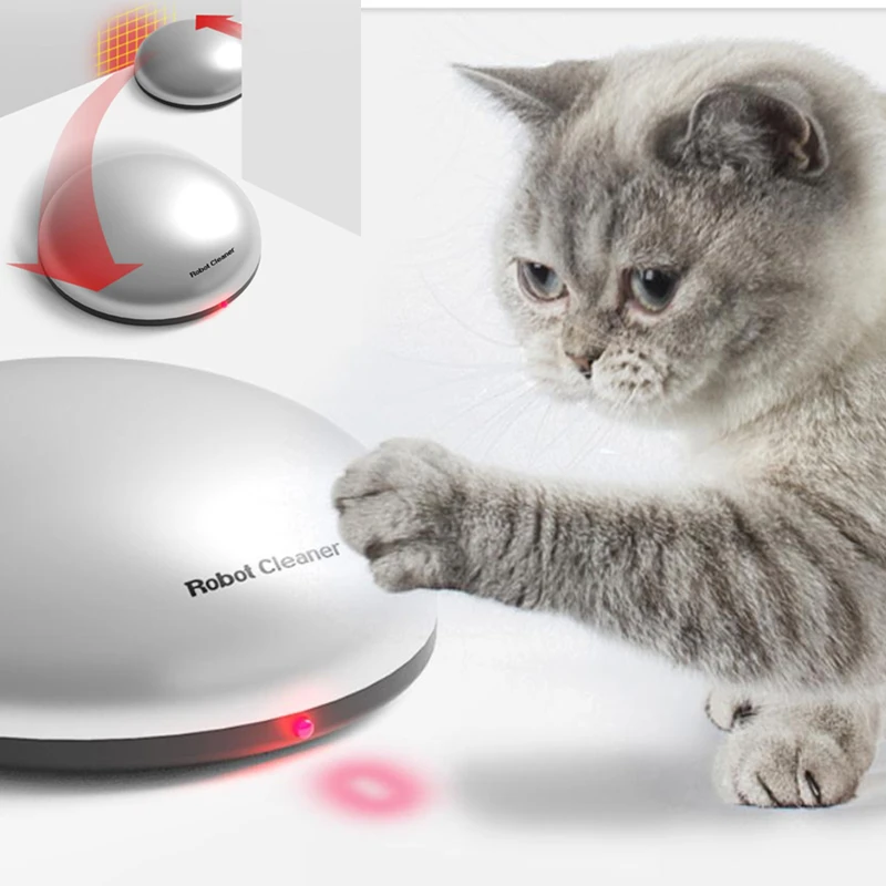 

Funny Cat Sweeping Robot Pet Dog Cat Hair Cleaner Electric Hair Sucker Pets Household Removal ArtifArtifact Interactive Cats Toy