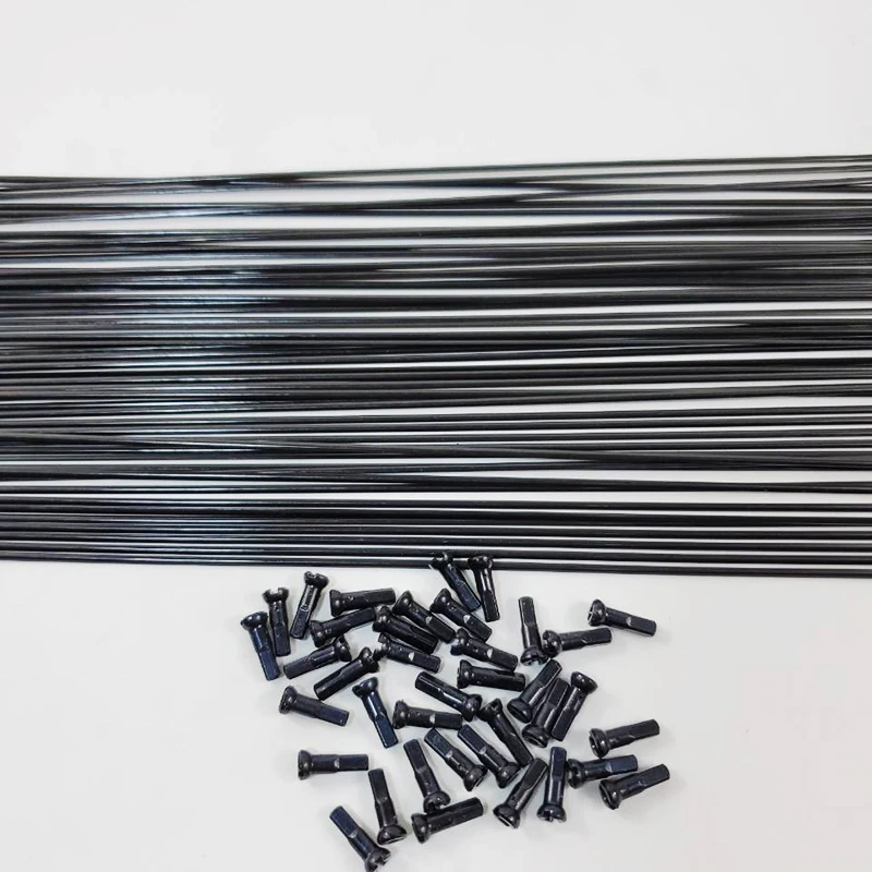 Aero wing 20 Super Light Straight Pull Flat Gauge 14 2.0mm 10pcs/lot Spokes Original Thread No Cutting bicycle spokes
