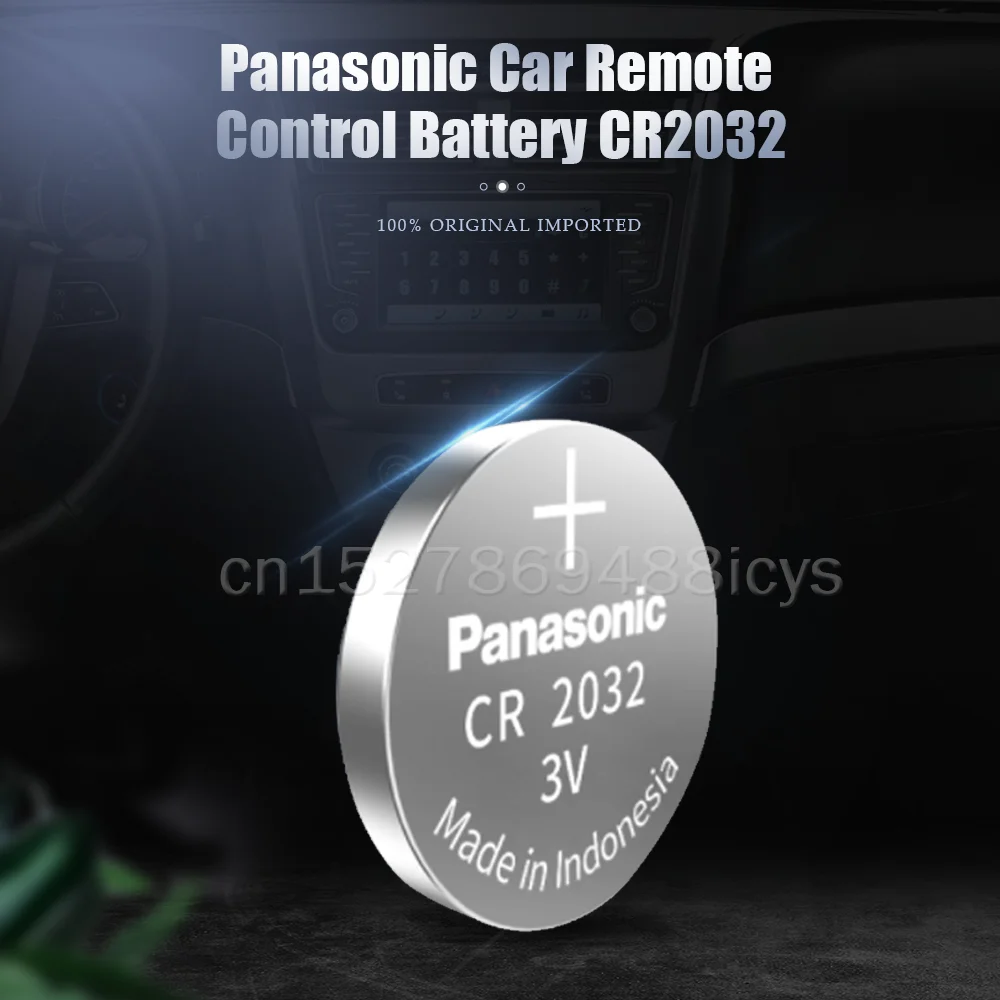 battery pack for camping 500pcs Panasonic CR2032 CR 2032 DL2032 ECR2032 BR2032 3V Lithium Battery For Watch Calculator Clock Remote Control Button Cells coin cell battery