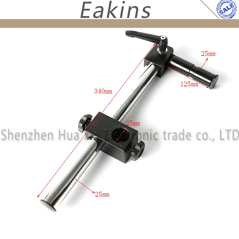 Big Size Adjustable table Stand Holder +Multi-axis Adjustable Metal Arm for Lab Industry Microscope