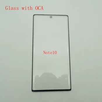 

5pcs/lot Front Touch Screen Glass Outer Lens With OCA Adhesive For Samsung Galaxy Note 10 N970 Note10 Plus N975 Glass+oca film