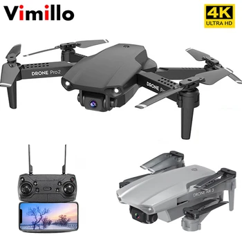 

Vimillo Mini drone 4k HD wide-angle camera drone WiFi 1080p real-time transmission FPV drone follow me rc Quadcopter Dron PK E58