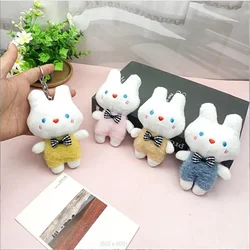 LLavero de peluche de conejo de aproximadamente 14cm, máquina de agarre colgante, bolsa de muñeca, Color opcional