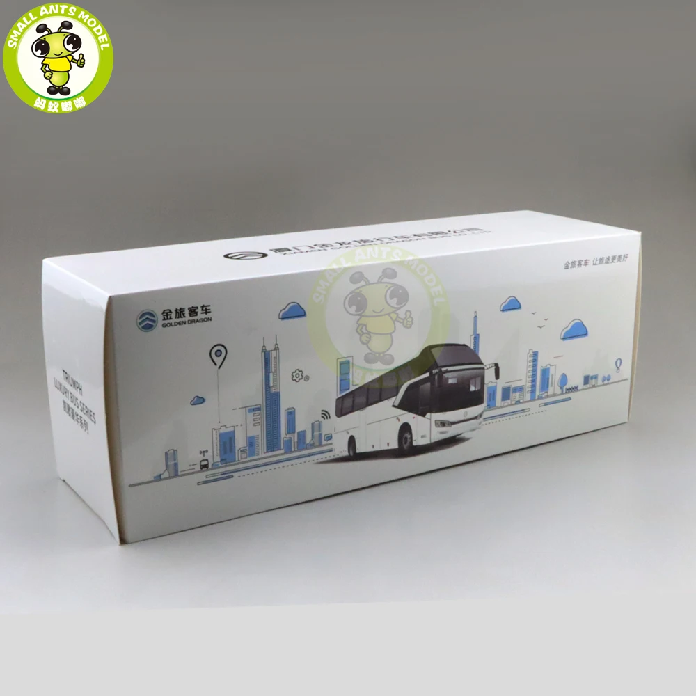 1/38 Китай золотой дракон Триумф XML6125 Роскошные литые модели автобусов игрушки
