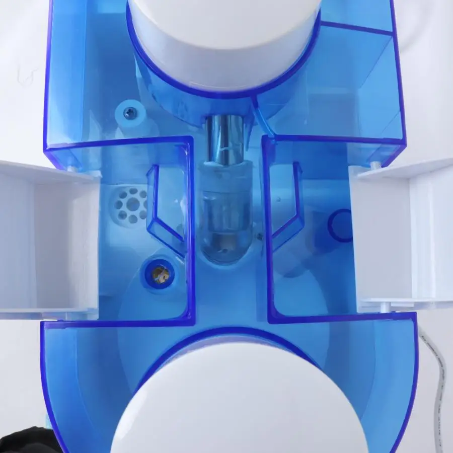 Регулируемый по высоте салон красоты паровой аппарат для лица бытовой Горячий Холодный нано спрей для лица Паровая косметическая машина с ролики