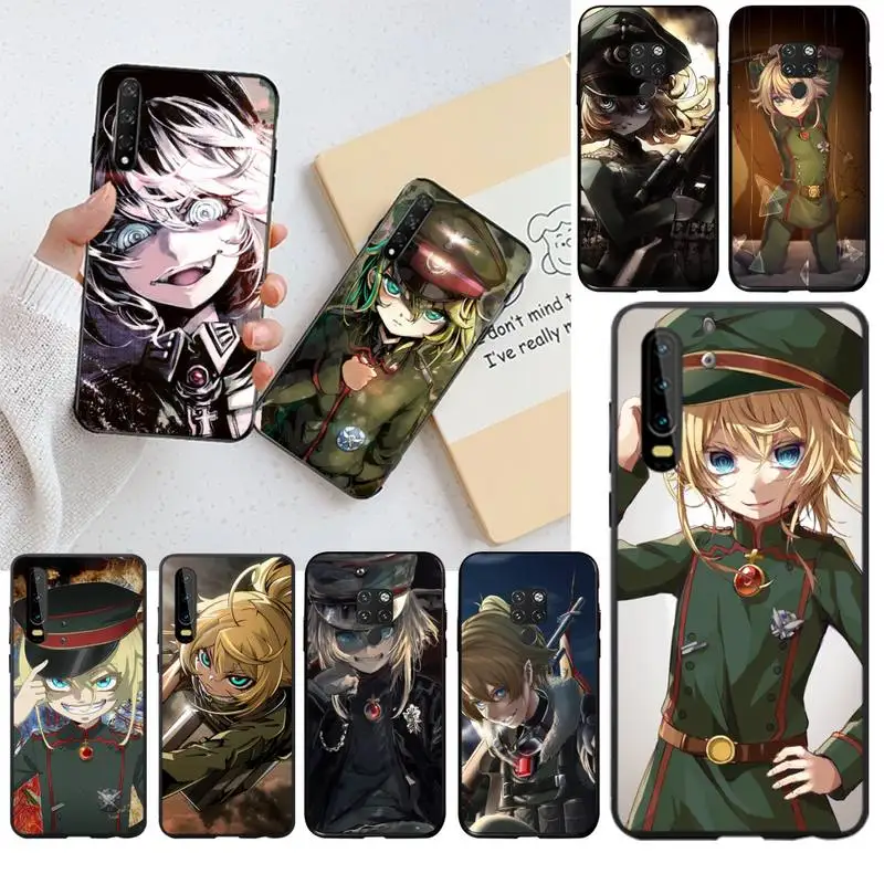 NBDRUICAI Youjo Senki аниме черный ТПУ мягкий резиновый чехол для телефона Huawei P30 P20 lite Mate 20