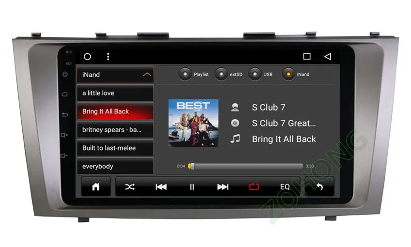 Perfect 2din 9inch PIP octa core Android8.1 Car DVD player for Toyota CAMRY V40 AURION 2007-2011 autoradio CAR GPS Navigation carplay BT 34