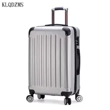 KLQDZMS 20/24 дюймовая Модная прокатки Чемодан Spinner дизайн Пароль Замок Чемодан Для мужчин Для женщин ручной клади дорожная сумка с колесиками