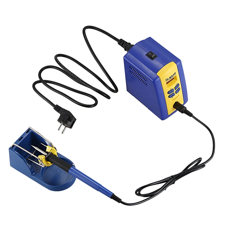 

Lead-Free 220V Thermostatic Soldering Esd Fx-951 Soldering Station Rework System with 5Pc Of T12 Tip(Eu Plug)