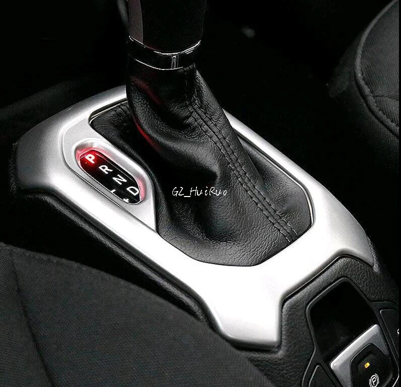 Для Jeep Renegade 2014 2015 2016 Автомобильная внутренняя панель переключения передач ABS|car