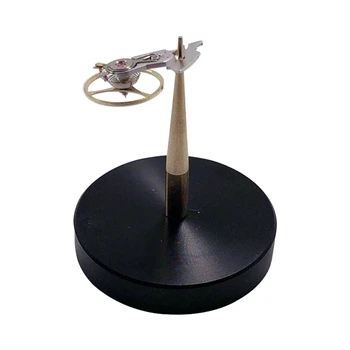 

Balance Holder Tack Tool Practical Repair for Watch Adjust Beat Round Base Wear Resistance Metal Needle Accessory Durable Stand