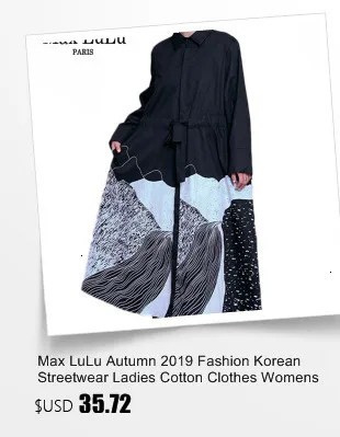 Max LuLu модные корейские зимние женские теплые уличные Женские трикотажные мини платья с принтом повседневные Лоскутные плотные платья