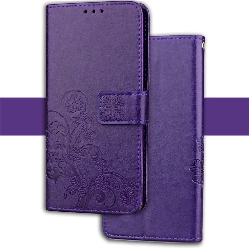Кожаный чехол-книжка для Xiao mi Red mi Note 7 7A 6 K20 Pro 6A 5 Plus 5A Go для Red mi Note 7A 6A 7 6 5 Pro Plus S2 4X4 5A 4A - Цвет: Фиолетовый