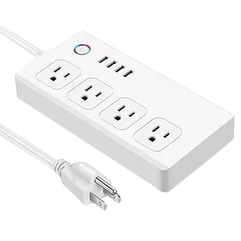 

Smart Socket Wifi Phone Switch Timing Plug for Alexa, Google Home, IFTTT Voice Control(US Plug)