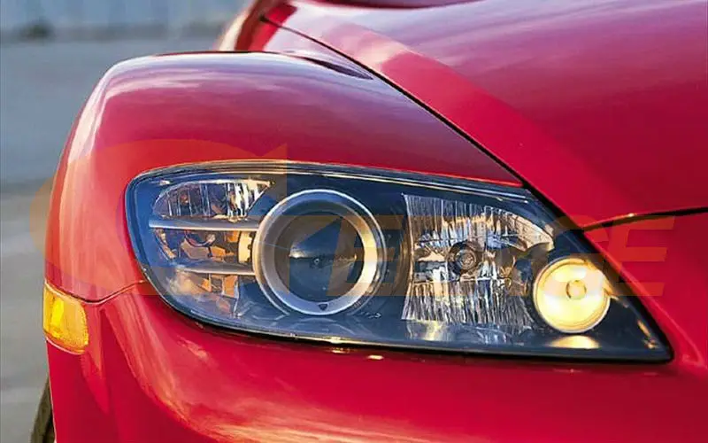 Для Mazda RX8 RX 8 2003 2004 2005 2006 2007 2008 отличный ультра яркий CCFL ангельские глазки Halo кольца