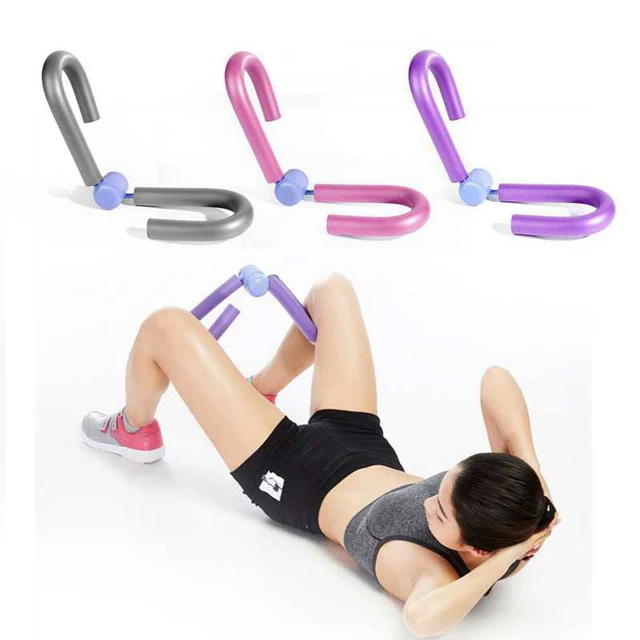 PVC Leg Thigh Exercisers Gym Sports Thigh Master Leg Muscle Arm Chest Waist Exerciser Workout Machine