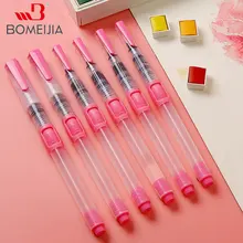 Улучшенный 6 шт. водяная краска набор кистей большой емкости мягкая кисть для акварельной живописи ручка для начинающих рисования художественные принадлежности