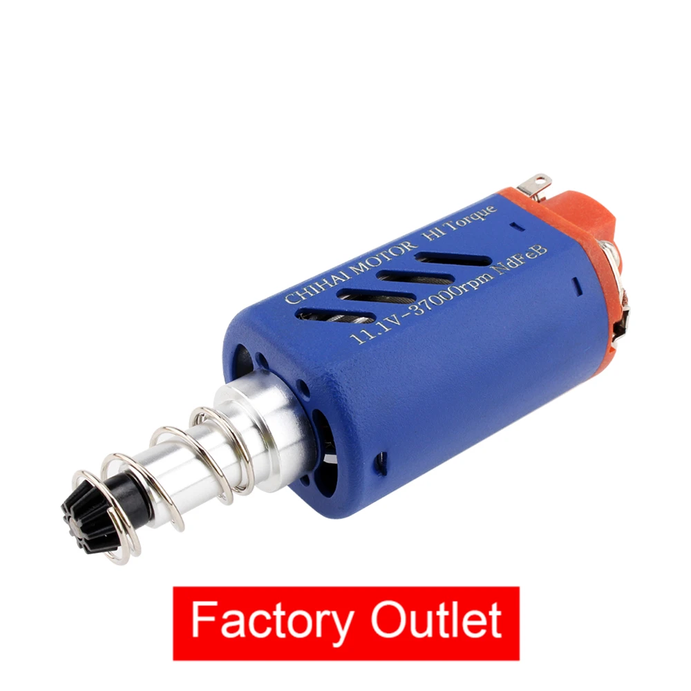 Chihai Motor Chf-480Wa-7515 N35 Nd-Fe-B Magnet 15Tpa Motore Aeg Ad Alta Coppia Asse Lungo Per Ver.2 Gearbox Blaster Gel Toy
