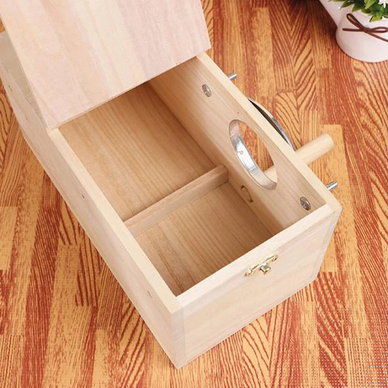 Title 3, Wood Bird House Nest Birds Breeding Box Bird Pa...