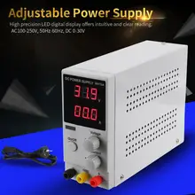 DC 0-30V 0-10A Adjustable Digital Display DC Power Supply Laboratory Switching Power Source AC110/220V Input mayitr dc power supply adjustable switching regulated lcd dual digital display 30v 10a with power line
