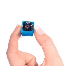 SQ11 мини камера 1080P Спорт DV Мини Инфракрасный монитор ночного видения Скрытая маленькая камера DV видео рекордер поддержка TF карты